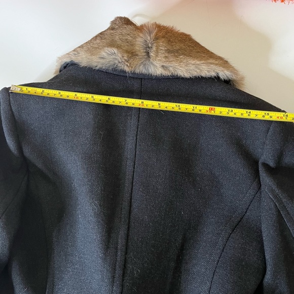 10 Crosby Derek Lam Coat SZ 6 Gray EUC Rerail $900 - Picture 7 of 12